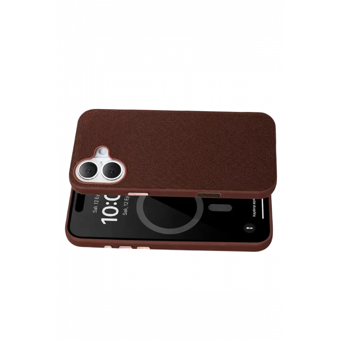 Joko Apple iPhone 17 Vero Magsafe Kapak - Kahverengi