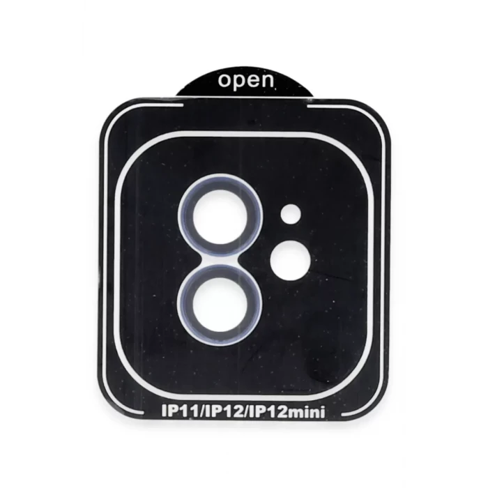 Joko Apple iPhone 11 PVD Metal Kamera Lens - Mavi