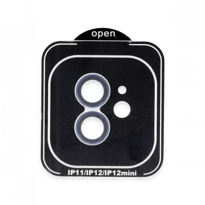 Joko Apple iPhone 11 PVD Metal Kamera Lens - Mavi