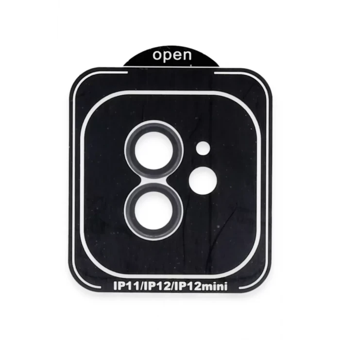 Joko Apple iPhone 11 PVD Metal Kamera Lens - Siyah