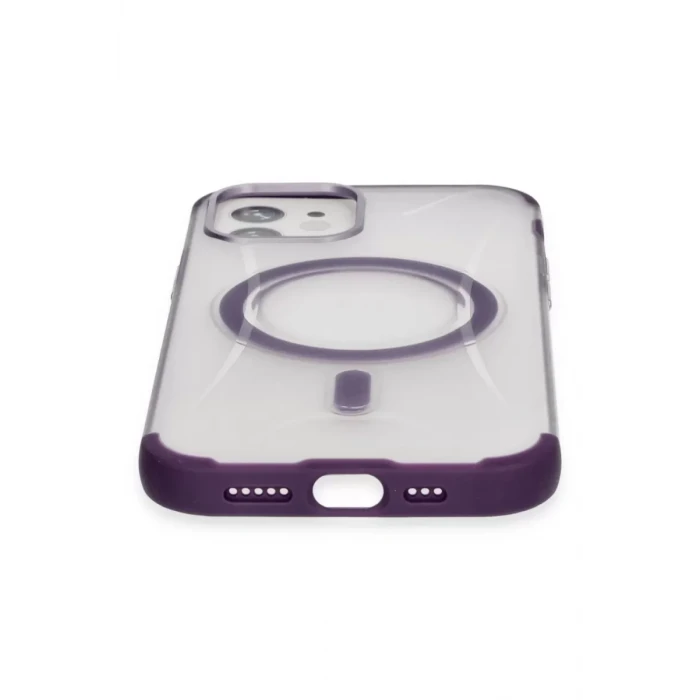 Joko Apple iPhone 12 Hilton Magsafe Kapak - Derin Mor