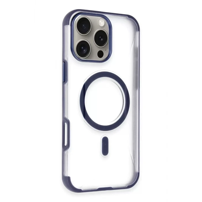 Joko Apple iPhone 14 Pro Max Hilton Magsafe Kapak - Lacivert