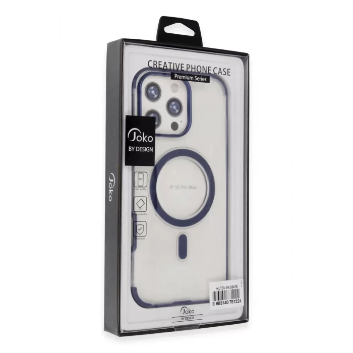 Joko Apple iPhone 14 Pro Max Hilton Magsafe Kapak - Siyah