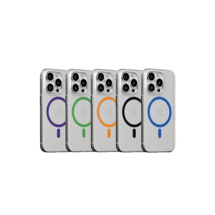 Joko Apple iPhone 14 Pro Max Kılıf Bubble Magsafe Kapak - Mor