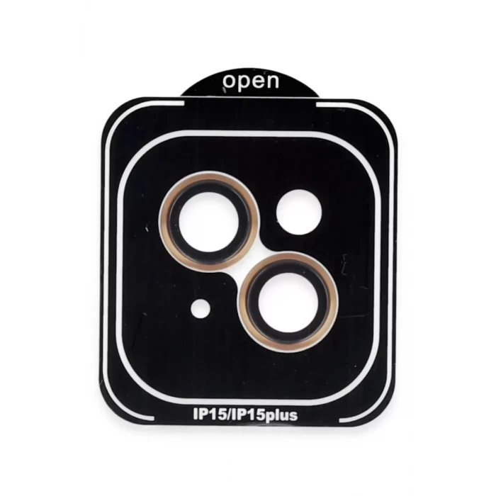 Joko Apple iPhone 14 PVD Metal Kamera Lens - Turuncu