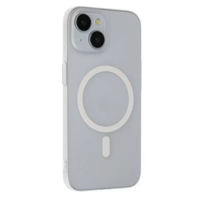 Joko Apple iPhone 15 Plus Tuna PC Slim Magsafe Kapak - Şeffaf