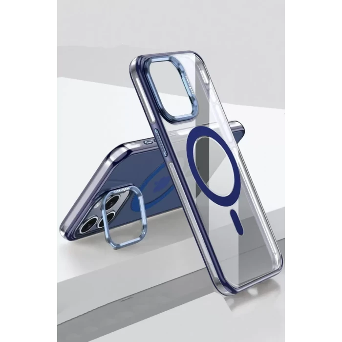 Joko Apple iPhone 15 Pro Drop Magsafe Kapak - Lacivert