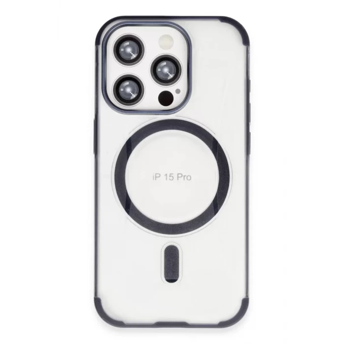 Joko Apple iPhone 15 Pro Hilton Magsafe Kapak - Lacivert