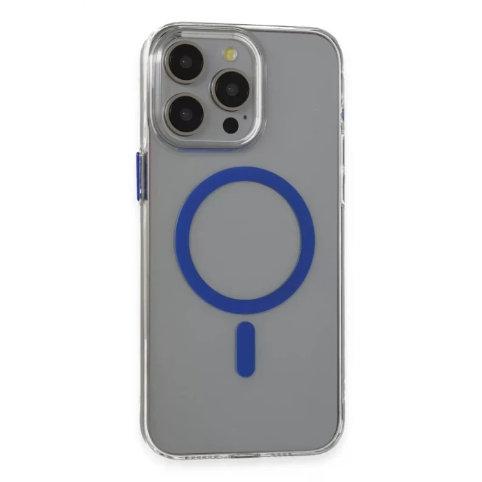 Joko Apple iPhone 15 Pro Max Bubble Magsafe Kapak - Lacivert