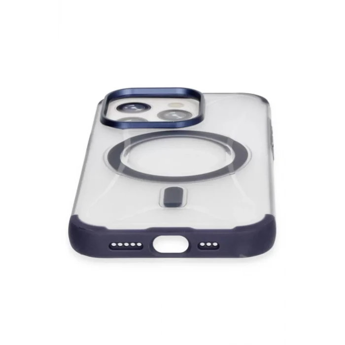 Joko Apple iPhone 15 Pro Max Hilton Magsafe Kapak - Lacivert