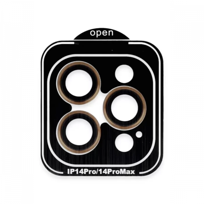 Joko Apple iPhone 15 Pro Max PVD Metal Kamera Lens - Turuncu