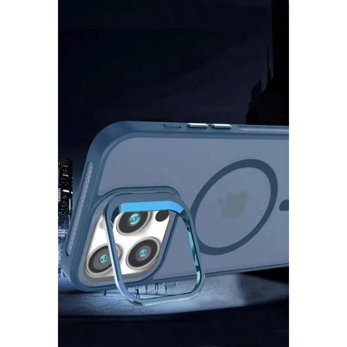 Joko Apple iPhone 16 Pro Flet Lens Magsafe Kapak - Turuncu