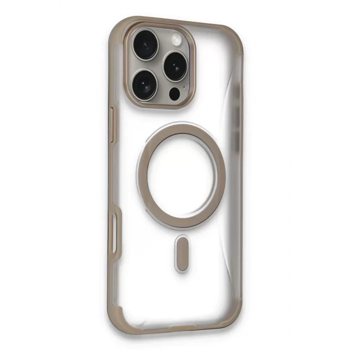 Joko Apple iPhone 16 Pro Hilton Magsafe Kapak - Gold