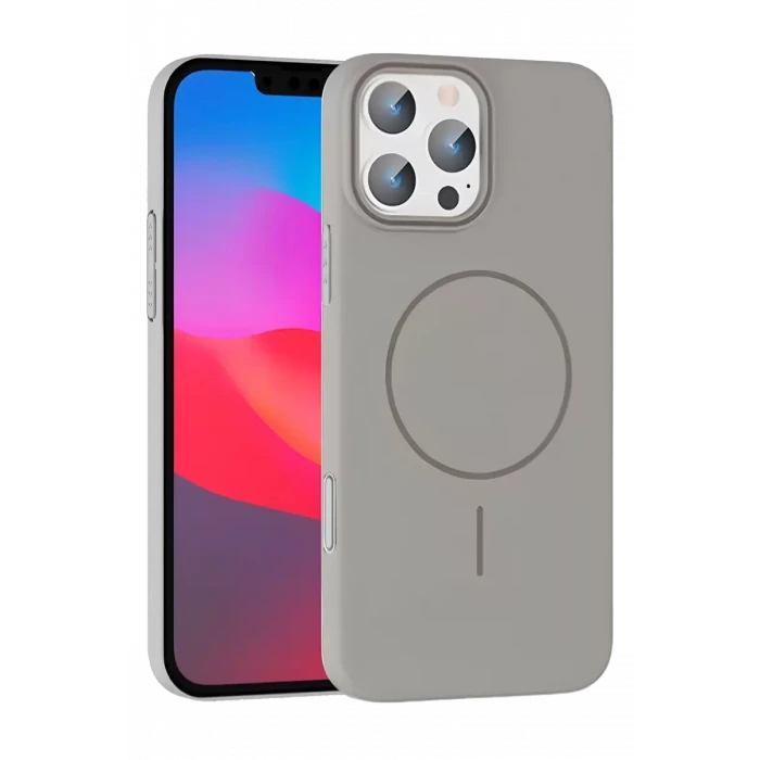 Joko Apple iPhone 16 Pro Max Broş Magsafe Kapak - Titan Gri