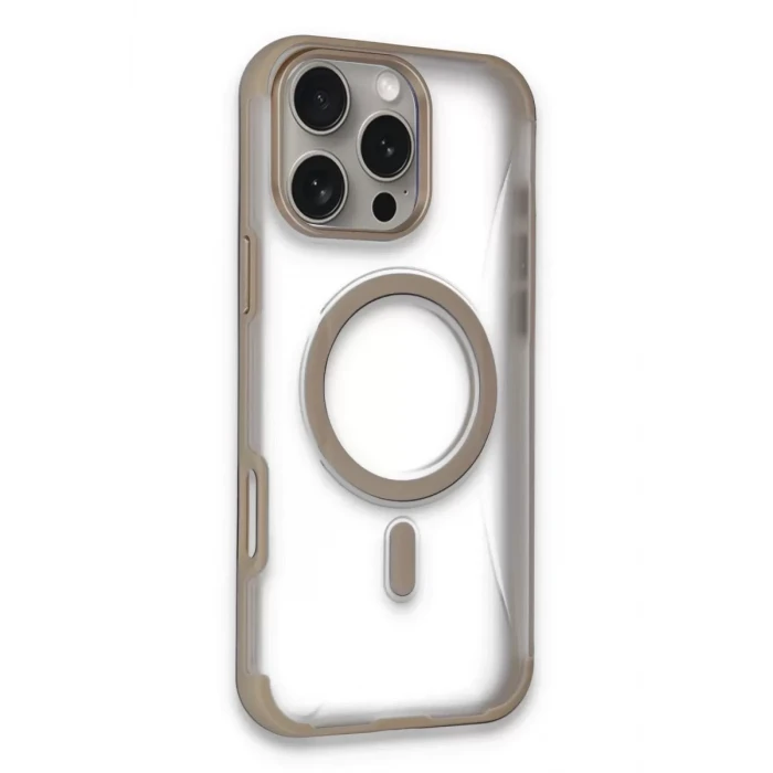 Joko Apple iPhone 16 Pro Max Hilton Magsafe Kapak - Gold
