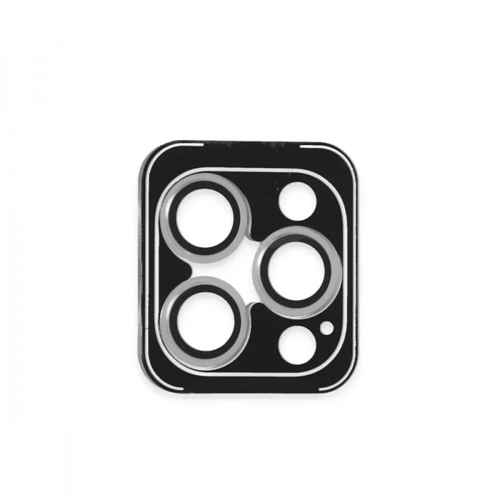 Joko Apple iPhone 16 Pro Max PVD Metal Kamera Lens - Gümüş