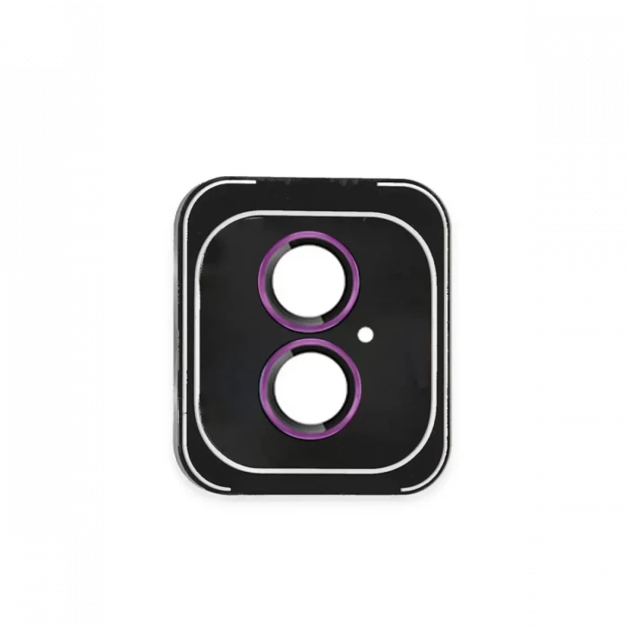 Joko Apple iPhone 16 PVD Metal Kamera Lens - Pembe