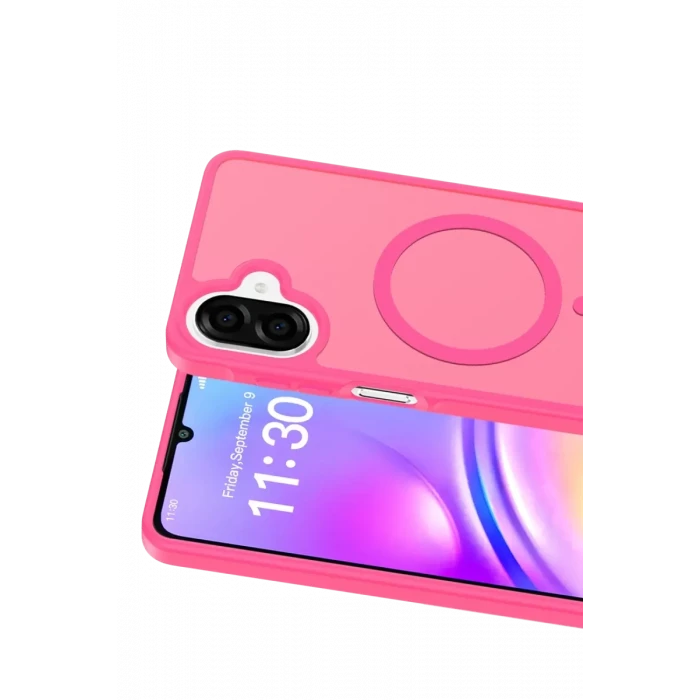 Joko Samsung Galaxy A07 4G Jota Magsafe Kapak - Rose