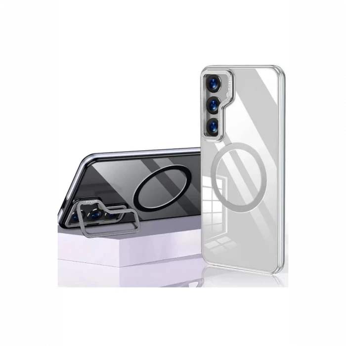 Joko Samsung Galaxy S24 Crystal Magsafe Kapak - Şeffaf