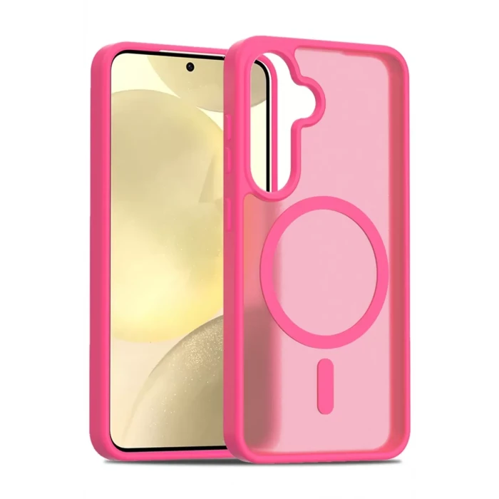 Joko Samsung Galaxy S24 Jota Magsafe Kapak - Rose
