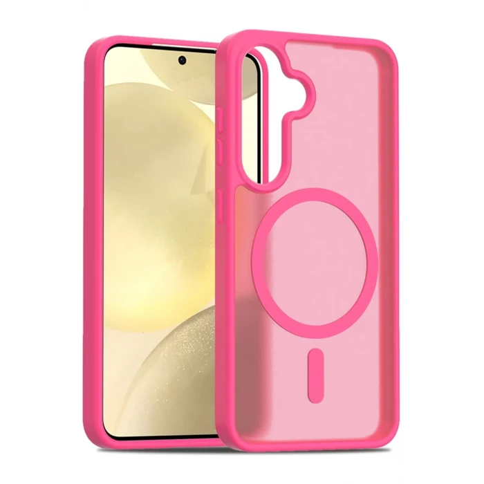 Joko Samsung Galaxy S25 Plus Jota Magsafe Kapak - Rose