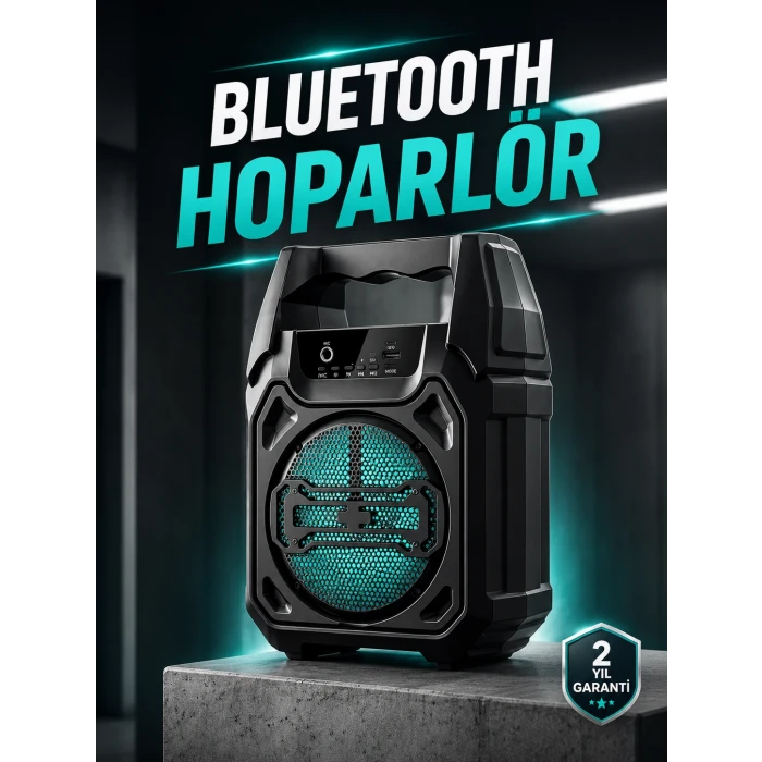 Kablosuz 6.5 İnç TWS Bluetooth Hoparlör