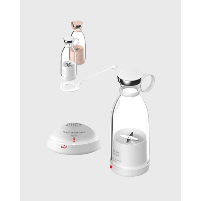 Kablosuz Taşınabilir Mini Blender – USB Şarjlı, 1200mAh