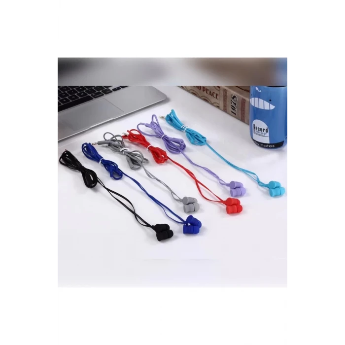 Karler Bass KR-207 Mıknatıslı Kablolu Kulaklık - Mavi