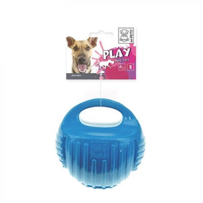Kauçuk Top Köpek Oyuncağı Mavi Small 7,7 Cm