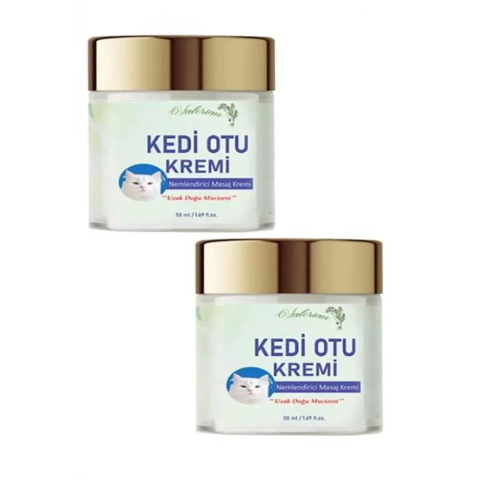 Kedi Otu  Etkili RahatlatıcıMasaj Bakım Kremi 50ml 2 Adet