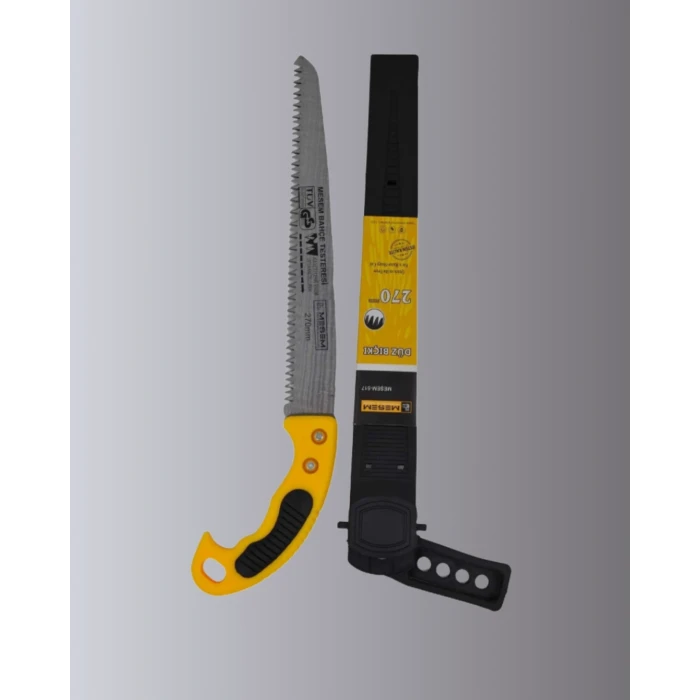 Kılıflı Budama Bahçe Testeresi 270 mm Düz Bıçaklı