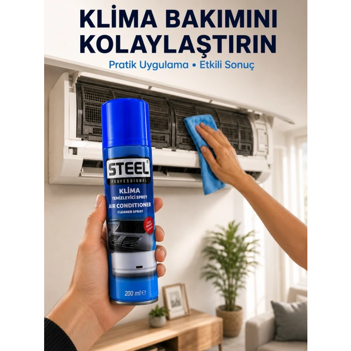 Klima Bakımı İçin Pratik ve Etkili Temizlik Spreyi