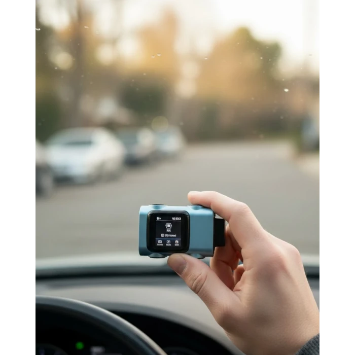 Kompakt Dash Kamera USB Şarj TF Kart Destekli