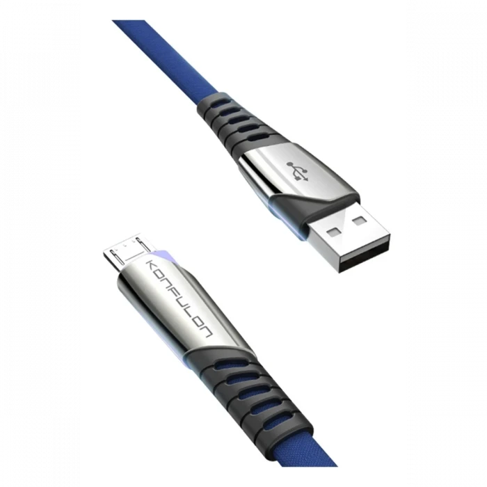 Konfulon DC16 Micro USB Kablo 1M 2.4A - Mavi