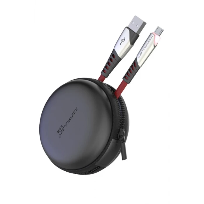 Konfulon DC16 Micro USB Kablo 1M 2.4A - Mavi