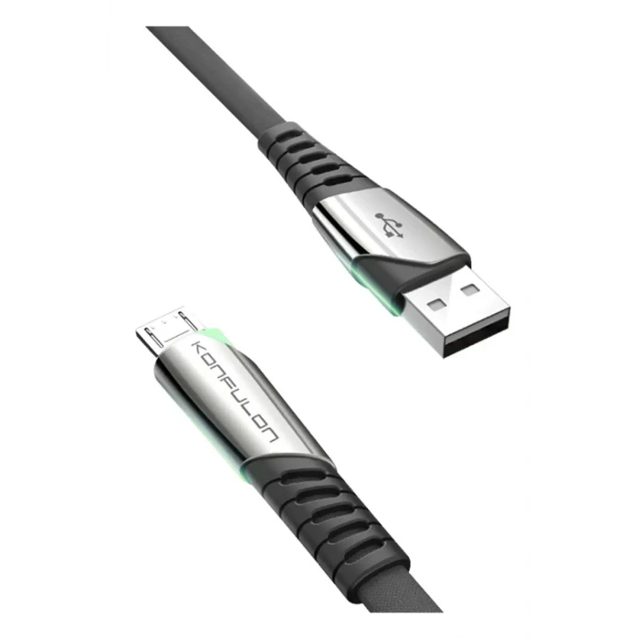 Konfulon DC16 Micro USB Kablo 1M 2.4A - Siyah