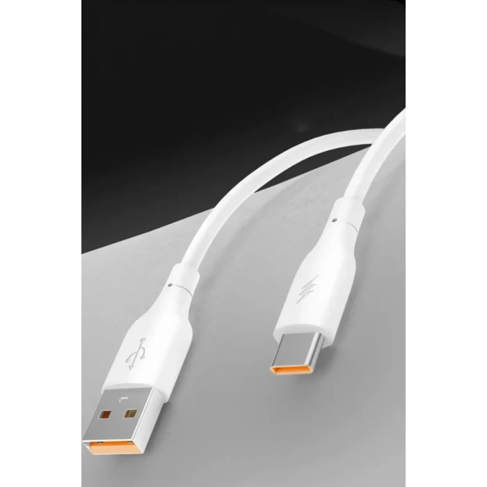 Konfulon DC65 USB to Type-C 1M 3.0A Hızlı Şarj Kablo - Beyaz