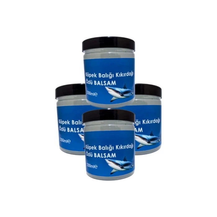 Köpekbalığı Kıkırdağı Rahatlama Kremi  4 Tane x 250 ml