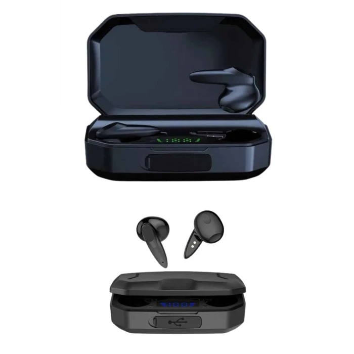 Kulak İçi Bluetooth Kulaklık Rgb Işıklı Çift Mikrofonlu iOS/Android Uyumlu BT 5.2 Yeni Nesil