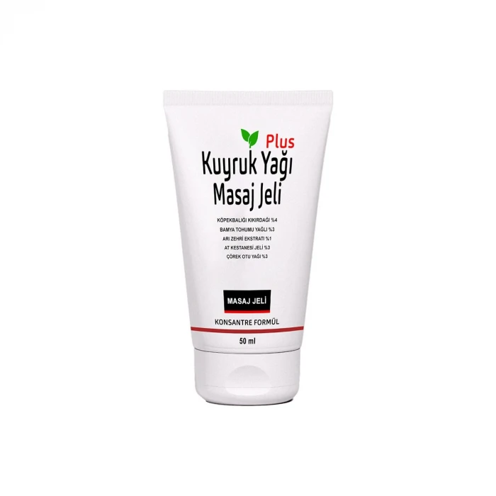 Kuyruk Yağı Masaj Jeli Plus 1 Adet 50 ml Konsantre Formül