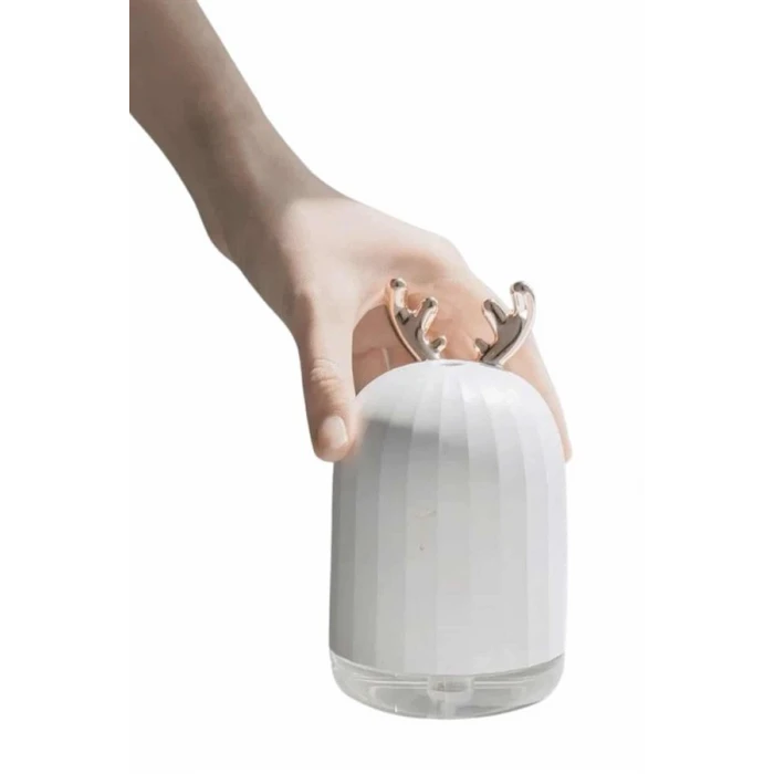 Led Işıklı Hava Nemlendirici Buhar Makinesi Dekoratif Aromaterapi