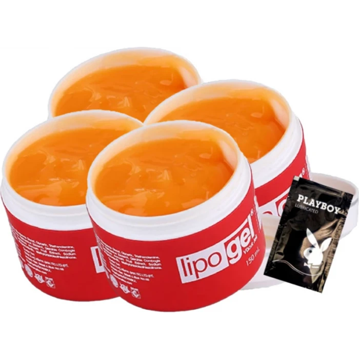 Lipogel Bölgesel Krem 150 ml x 4 adet + Jel