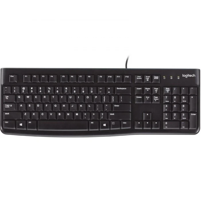 K120 Q USB KABLOLU KLAVYE SİYAH 920-002505