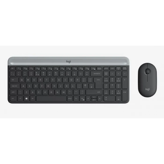 MK470 Q TR İNCE KABLOSUZ KLAVYE MOUSE SET SİYAH 920-009435