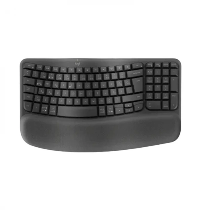 WAVE KEYS KABLOSUZ ERGONOMİK KLAVYE GRİ 920-012311