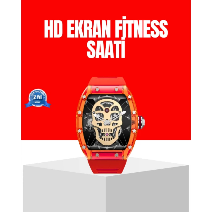 Manyetik Şarjlı Akıllı Saat iOS Android Uyumlu