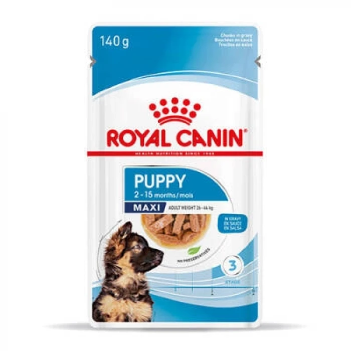 Maxi Puppy Gravy Yavru Köpek Konservesi 10 Adet 140 Gr