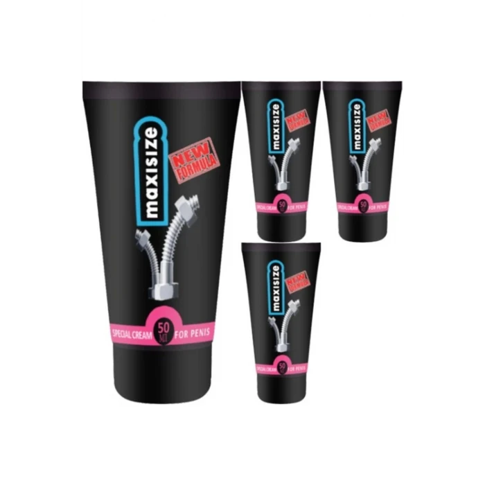 Maxsize Maxi Size Cream 4 Adet Erkeğe Özel 50 Ml Şekillendirici Canlandırıcı Krem