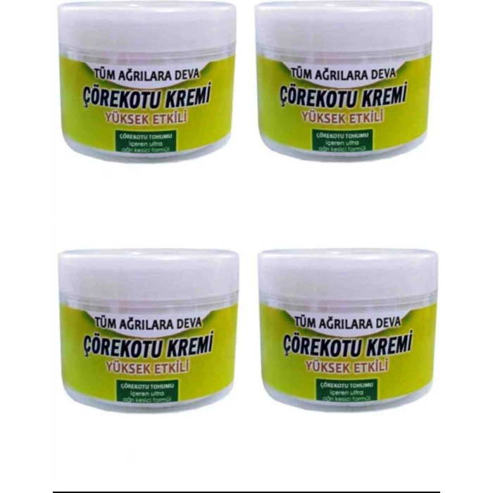 MEM ÇÖREK OTU KREMİ 100ML - 4 ADET SET
