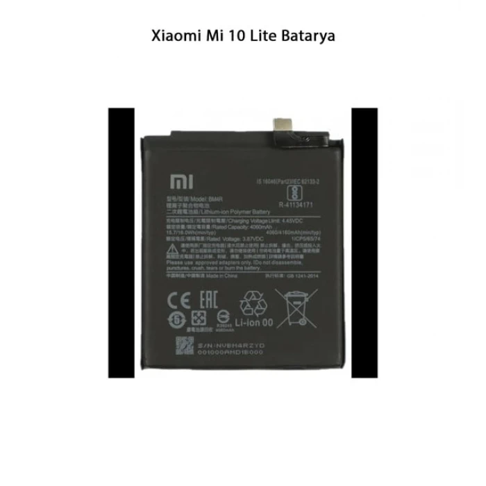 Mi 10 Lite Telefonlarla Batarya (BM4R)